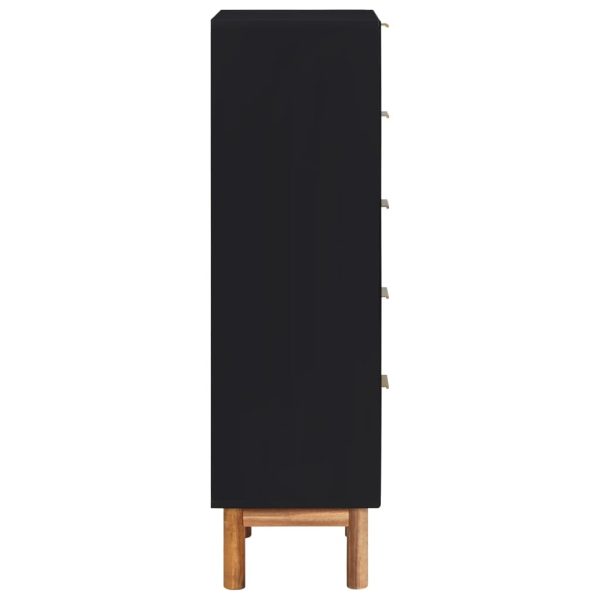 Sideboard 45x32x115 cm Solid Acacia Wood and MDF