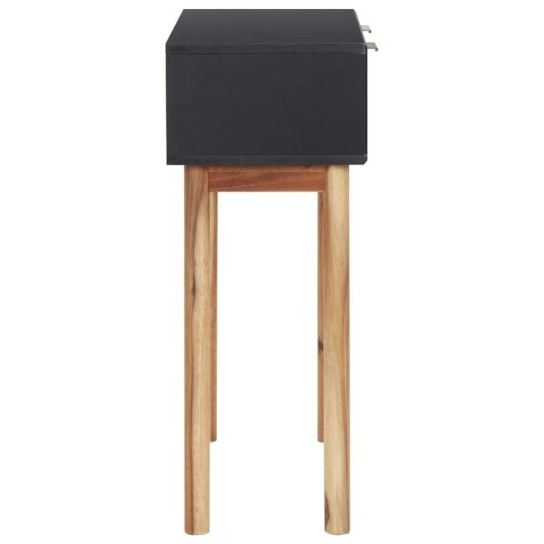 Console Table 70x30x75 cm Solid Acacia Wood and MDF