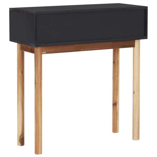 Console Table 70x30x75 cm Solid Acacia Wood and MDF