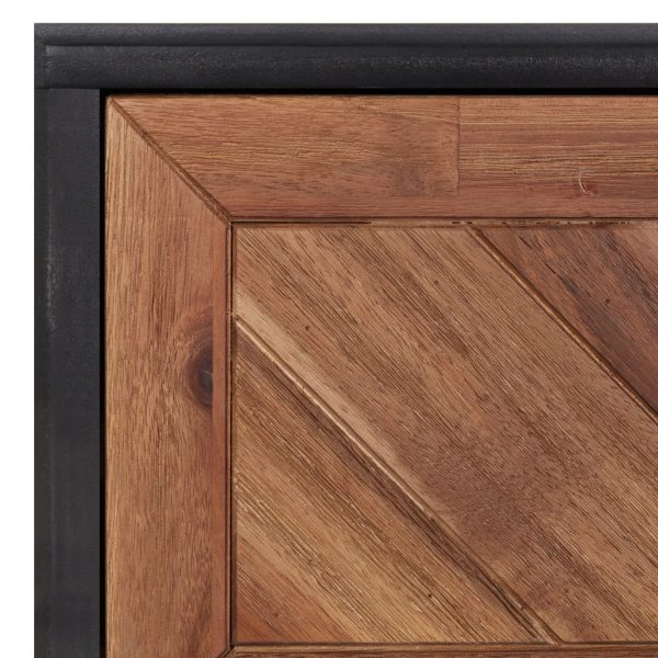 Console Table 70x30x75 cm Solid Acacia Wood and MDF