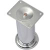 Waseca Round Sofa Legs Chrome – 180 mm, 8