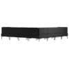 Altona 7 Piece Sofa Set Fabric Black