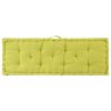 Pallet Floor Cushions 2 pcs Cotton Green