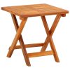 Sun Lounger Solid Acacia Wood – 2 Sunloungers With Table