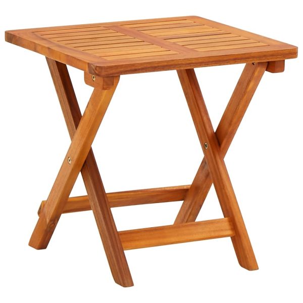 Sun Lounger Solid Acacia Wood – 2 Sunloungers With Table