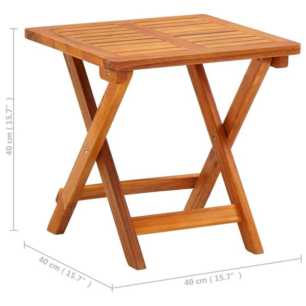 Sun Lounger Solid Acacia Wood – 2 Sunloungers With Table