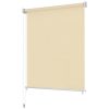 Outdoor Roller Blind 140×230 cm Cream