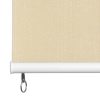 Outdoor Roller Blind 140×230 cm Cream