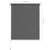 Outdoor Roller Blind 140×140 cm Anthracite