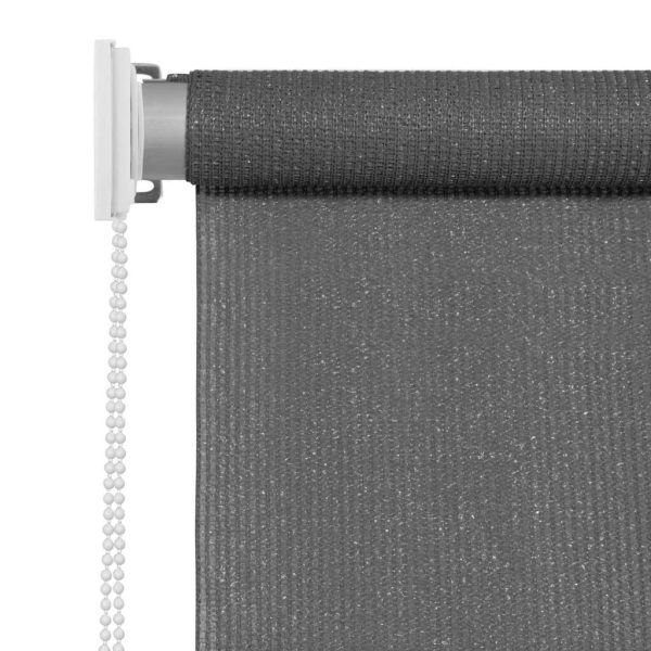 Outdoor Roller Blind 140×140 cm Anthracite