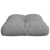 Pallet Cushion Grey 60x40x10 cm Fabric