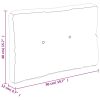 Pallet Cushions 2 pcs Anthracite Fabric