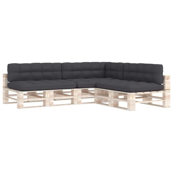 Pallet Sofa Cushions 7 pcs Anthracite