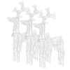 Reindeer Christmas Decoration LEDs Acrylic
