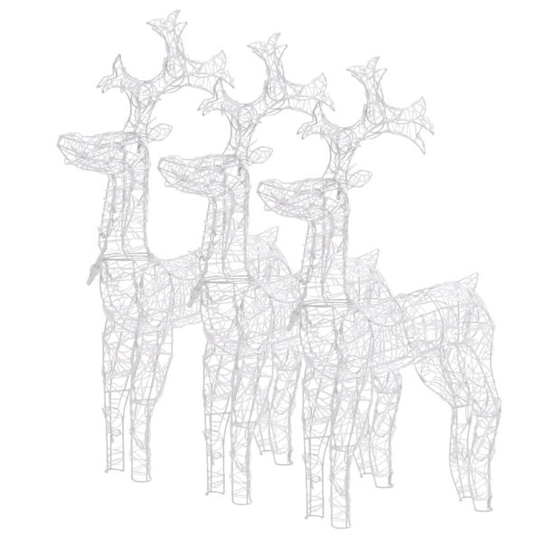 Reindeer Christmas Decoration LEDs Acrylic