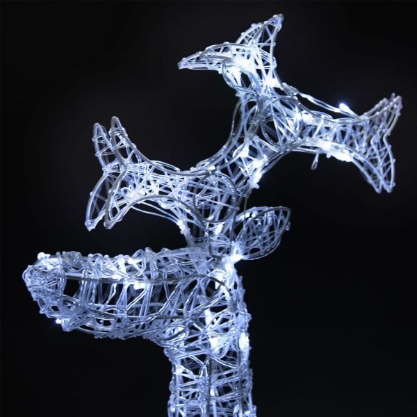 Reindeer Christmas Decoration LEDs Acrylic