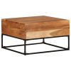 Coffee Table 68x68x41 cm – Solid Acacia Wood