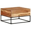 Coffee Table 68x68x41 cm – Solid Acacia Wood