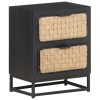 Doncaster Bedside Cabinet 40x30x50 cm Solid Mango Wood