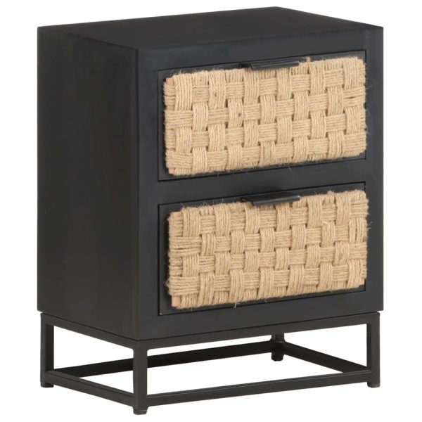 Doncaster Bedside Cabinet 40x30x50 cm Solid Mango Wood