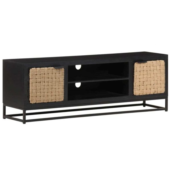 Glenmont TV Cabinet 120x30x40 cm Solid Mango Wood
