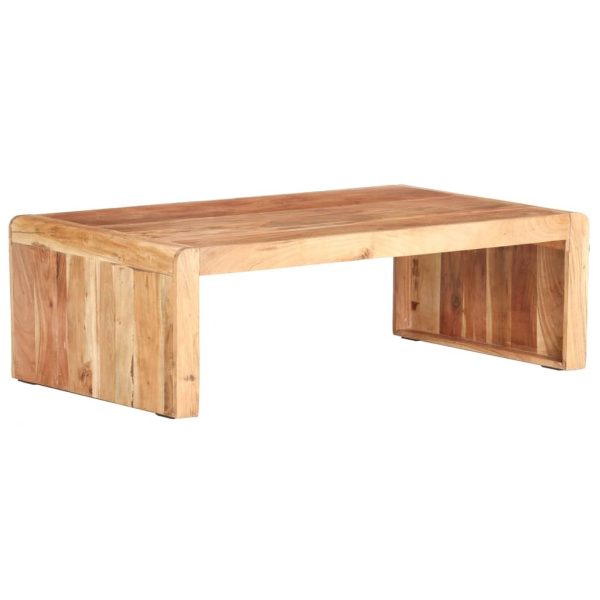 Coffee Table 110x63x35 cm Solid Acacia Wood