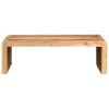 Coffee Table 110x63x35 cm Solid Acacia Wood