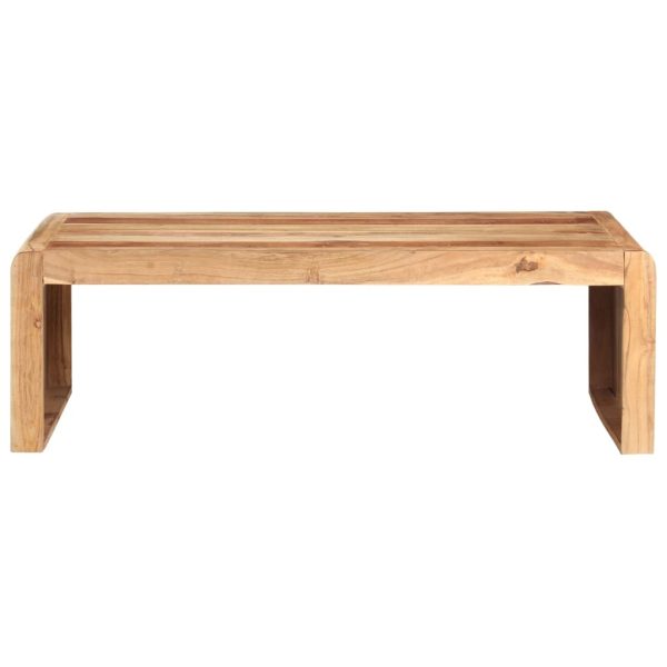 Coffee Table 110x63x35 cm Solid Acacia Wood