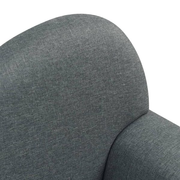 Children Sofa Grey Fabric