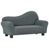 Children Sofa Grey Fabric