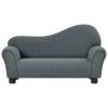 Children Sofa Grey Fabric