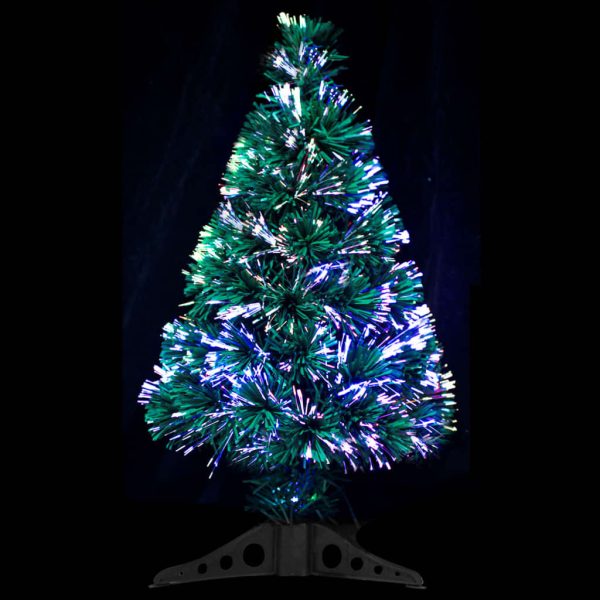 Artificial Christmas Tree Green 64 cm Fibre Optic