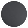 Tea Table Black 48 cm MDF and Iron