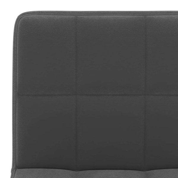 Bar Stools 2 pcs Black Velvet