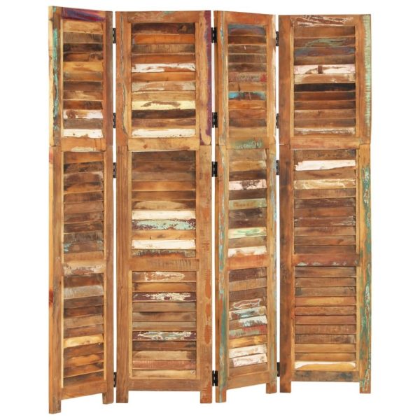 Corsicana Room Divider 168 cm Solid Wood Reclaimed