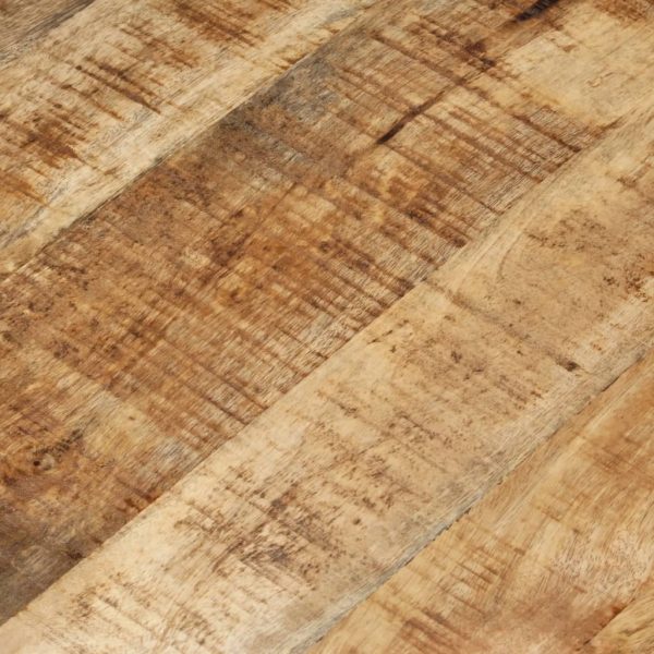 Coffee Table Round – 68×35 cm, Rough Mango Wood