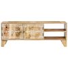 Cullman TV Cabinet 110x30x40 cm Solid Wood Mango