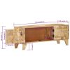 Cullman TV Cabinet 110x30x40 cm Solid Wood Mango