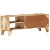 Cullman TV Cabinet 110x30x40 cm Solid Wood Mango