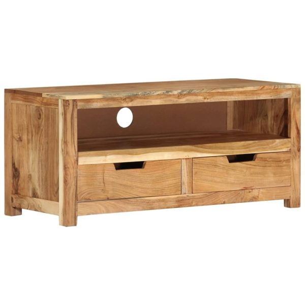 Haddonfield TV Cabinet 88x35x40 cm Solid Wood Acacia