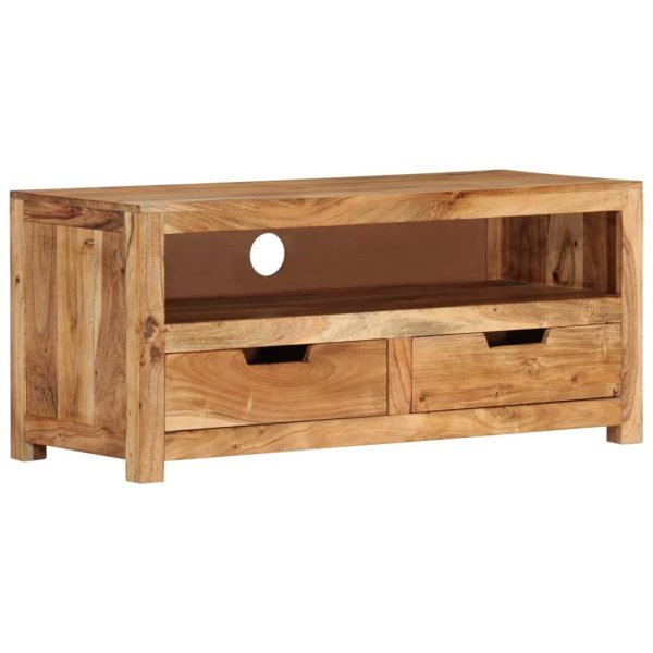 Haddonfield TV Cabinet 88x35x40 cm Solid Wood Acacia