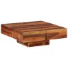 Coffee Table 80x80x30 cm Solid Wood Acacia