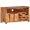 Pennsboro TV Cabinet 90×34.5×50 cm Solid Wood Acacia