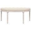 Bench – 110.5x45x49 cm, Beige