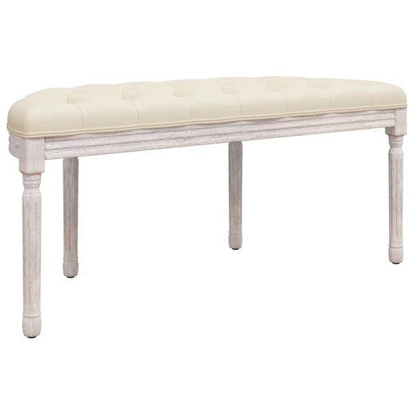 Bench – 110.5x45x49 cm, Beige