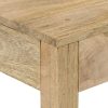 Console Table 110x30x75 cm Solid Bleached Wood Mango