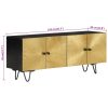 TV Cabinet 110x30x45 cm Solid Wood Mango