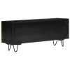 TV Cabinet 110x30x45 cm Solid Wood Mango
