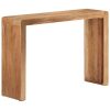 Console Table 110x30x76 cm Solid Wood Acacia