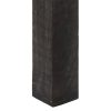 Console Table Black 110x30x76 cm Solid Wood Mango
